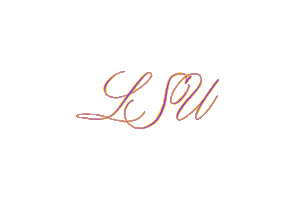 Lsu Tigers Calligraphy Sticker by Gazing Through Glass