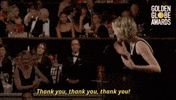 greta gerwig thank you GIF by Golden Globes