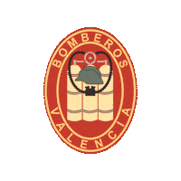 Logo Valencia Sticker by Valencia's City Council Firefighter Department