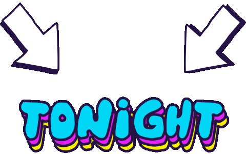 Swipe Up Late Night Sticker