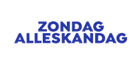 Alleskandag Sticker by De Zondag