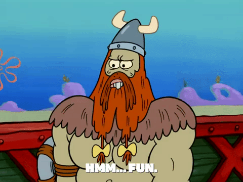 season 6 dear vikings GIF by SpongeBob SquarePants