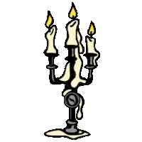 Halloween Flame Sticker by Home Brew Agency