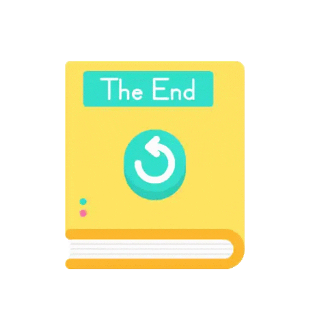 Book Read Sticker by Lingokids