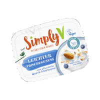 Vegan Quark Sticker by Simply V