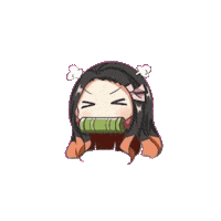 Manga Demon Sticker