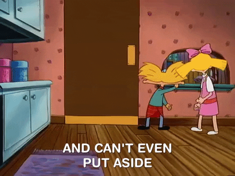 hey arnold nicksplat GIF