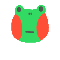 Froggie Sticker