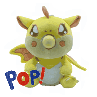 Plush Popper Sticker by Popbro Toys