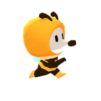 Mouse Honeybee Sticker