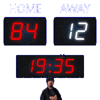 12 Away Sticker