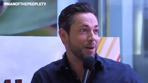 nervous dc comics GIF by Man Of The People with Pat Tomasulo