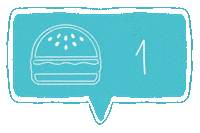 Foodie Sticker by Hamburguesas Paladar