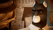 cat blacksad GIF