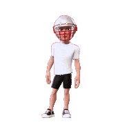 Football Dying Sticker by Yevbel
