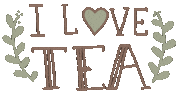 Flowers Tea Sticker