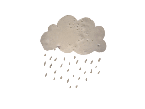 rain storm Sticker by The Eggshibit