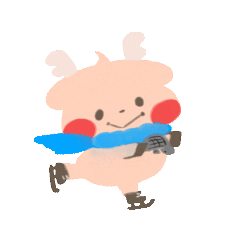 Character Skating Sticker