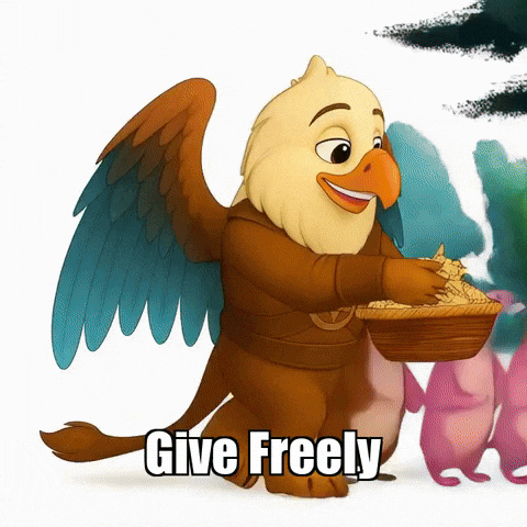 Joy Giving GIF by Griphiel