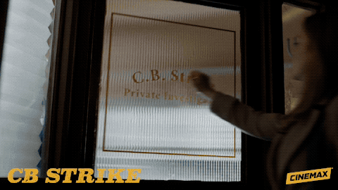 the cuckoo's calling cb strike GIF by Cinemax