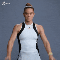 Maria Sakkari Peace GIF by WTA
