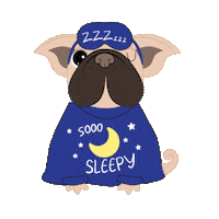 Tired Baby Sticker by Nikki Carvey
