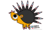 animation walking Sticker by SWR Kindernetz