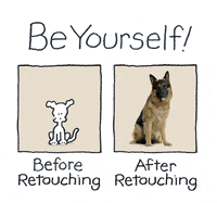 be yourself GIF by Chippy the dog