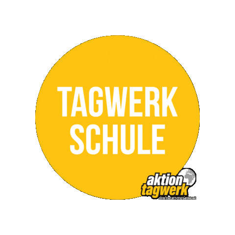 aktiontagwerk giphygifmaker schule aktion-tagwerk aktiontagwerk Sticker