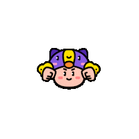 Baby Warrior Sticker by Squad Busters