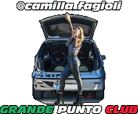 Pinup Sticker by Grande Punto Club Italia