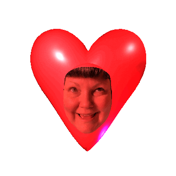 carny_val heart silly heartbeat wacky Sticker