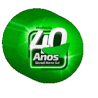 sicredinortesul0720 sicredi norte sul 40 anos sicredi norte sul norte sul 40 anos Sticker