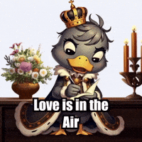 Love Is In The Air Romance GIF by sirduckbeth