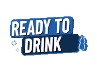 Readytodrink Sticker by Drinkhooray