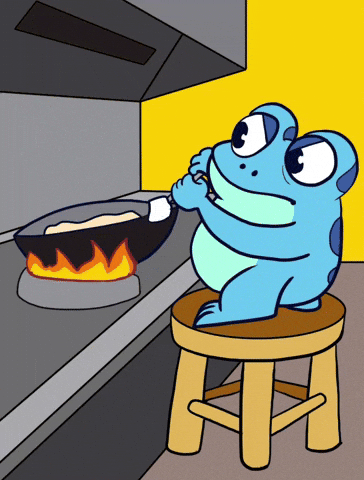 Chef Cooking GIF by Croakey