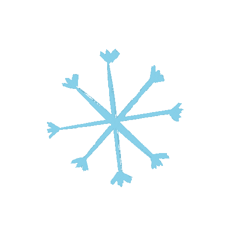 Christmas Snow Sticker