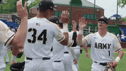 baseball handshake GIF by GoArmyWestPoint