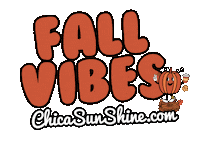 Pumpkin Spice Halloween Sticker by ChicaSunshineShop