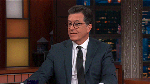 stephen colbert handshake GIF by The Late Show With Stephen Colbert