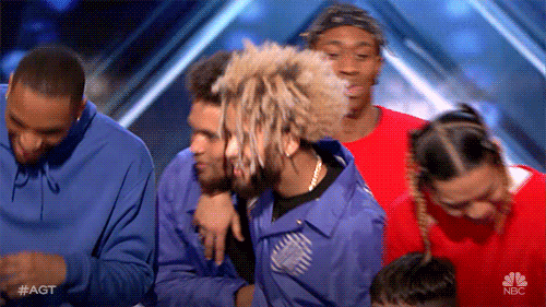 excited nbc GIF by America's Got Talent