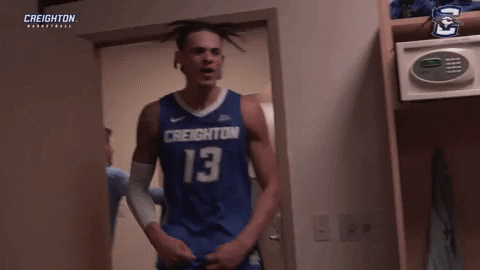 Celebrate Lets Go GIF by Creighton University Athletics