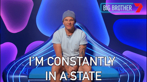 Scared Daniel GIF by Big Brother Australia