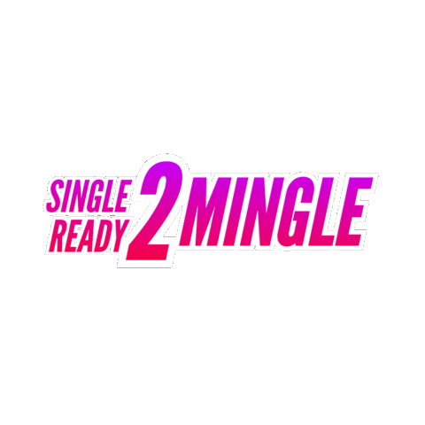 Qdelmago giphyupload single mingle single ready to mingle Sticker