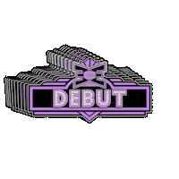 Debut Sticker by East Celebrity Elite