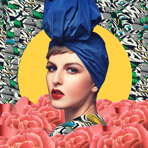 fashion collage GIF by Chantal Caduff