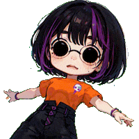 Trouble Komaru Sticker