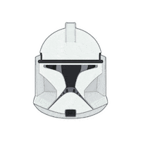 Clone Wars Helmet Sticker