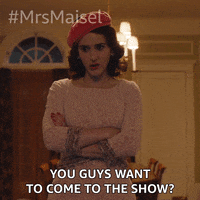 Rachel Brosnahan Comedy GIF by The Marvelous Mrs. Maisel
