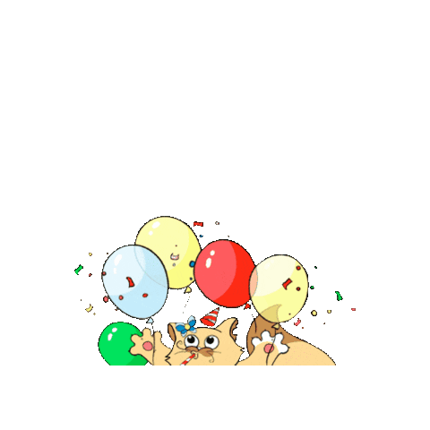 Happy Birthday Wow Sticker